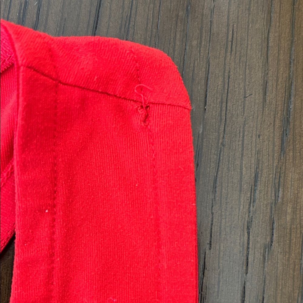 Nike Women’s Bright Red Dri-FIT Racerback Tank - Picture 3 of 5